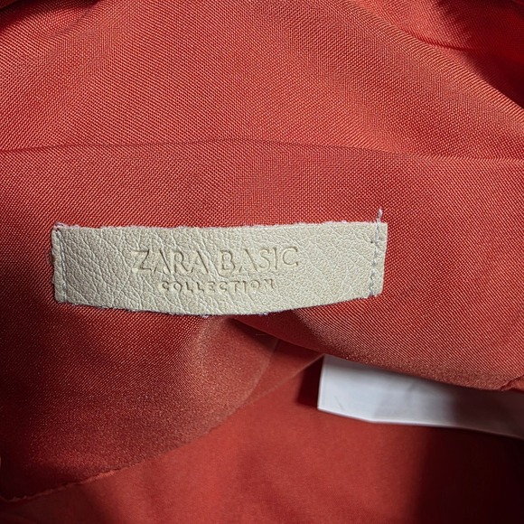 Zara Clutch Orange Beaded Sequin Safari Hippo Giraffe Lion King Vibes Bag Purse - Picture 7 of 9